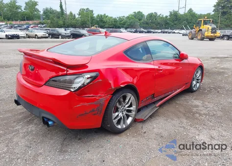 2013 Hyundai Genesis 2.0T R-Spec из США, поврежденный, VIN KMHHT6KD9DU099232